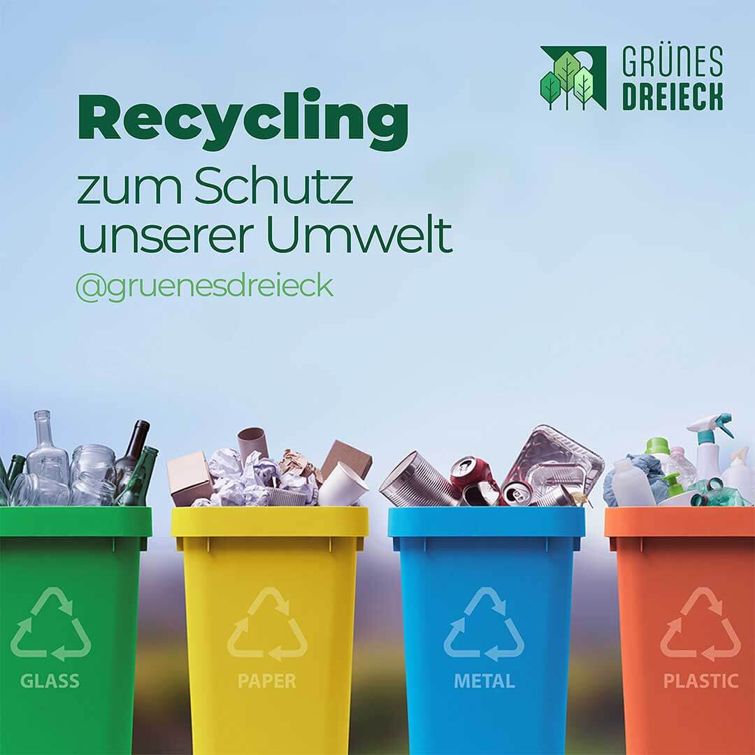 Recycling und Upcycling